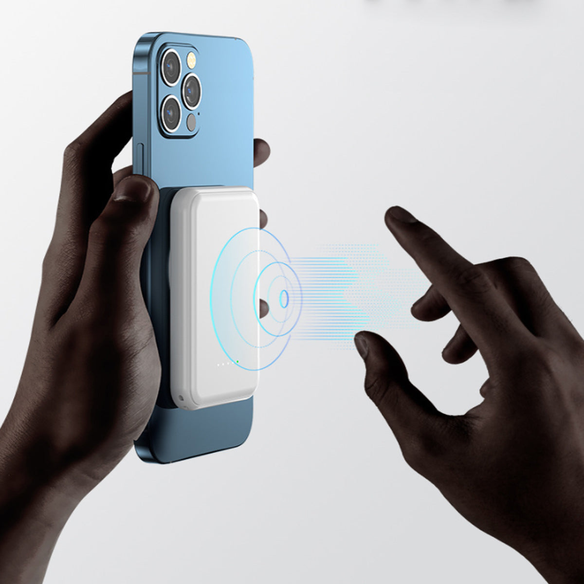 Portable Wireless Go Charger And Power Bank For Mobiles