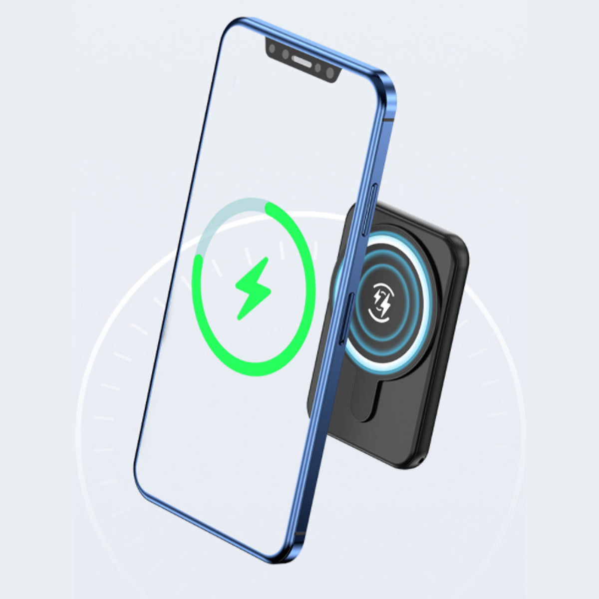 Portable Wireless Go Charger And Power Bank For Mobiles