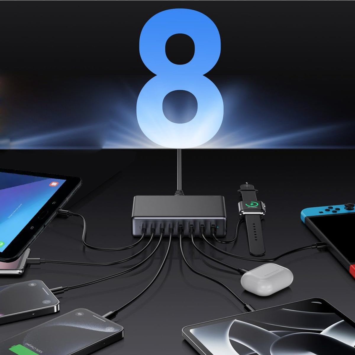 Power Wall Fast USB Charger For Phones And Devices