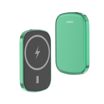 Chargomate Magnetic Portable Wireless Charger And Power Bank For Apple And Android