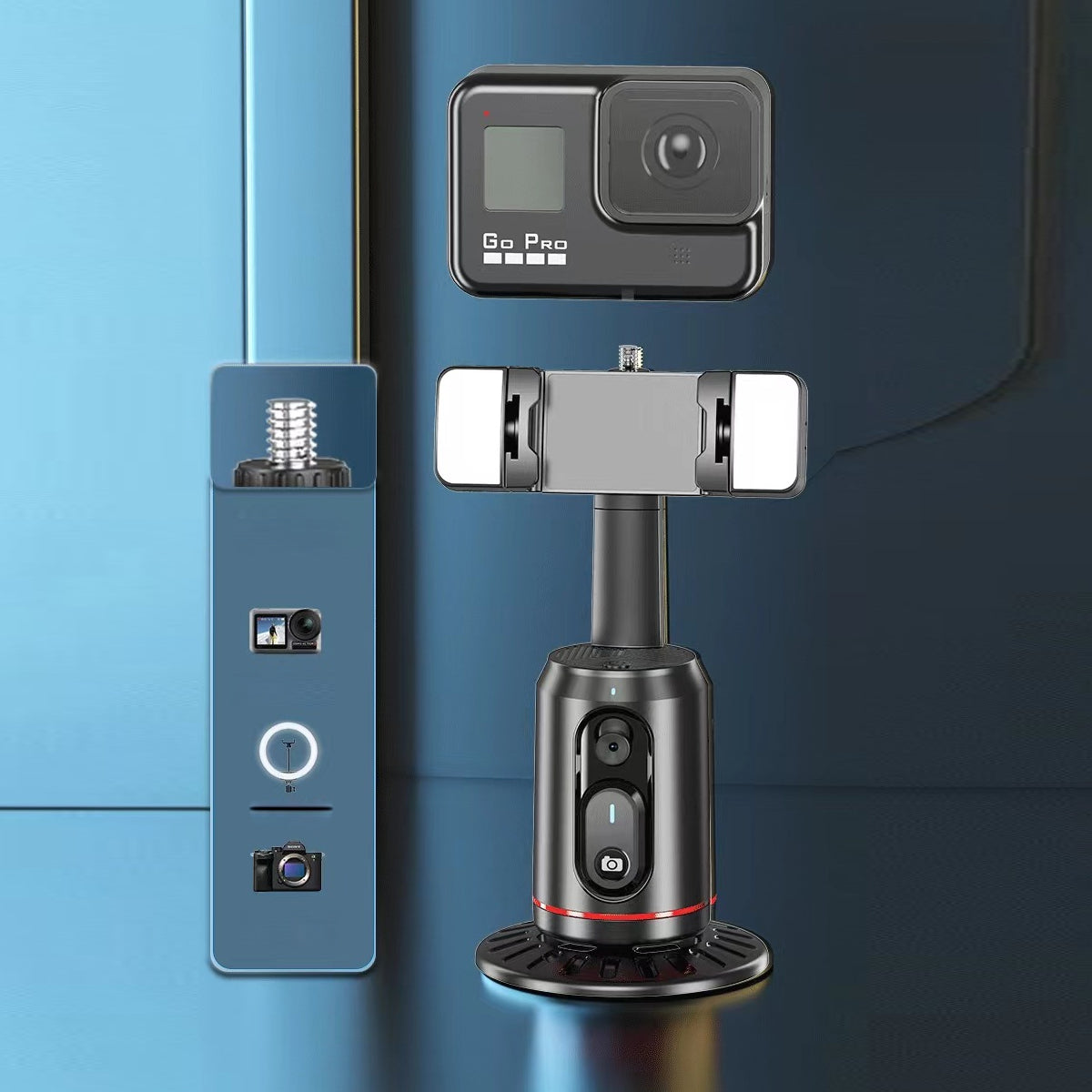 Smart Face AI Powered Gesture Control Mount For Your Phone Camera