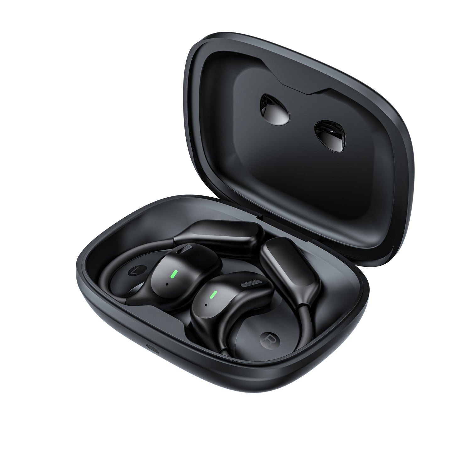 3 - In-1 Smart AI Translator And Out-Of-Ear Wireless Bluetooth Earphones