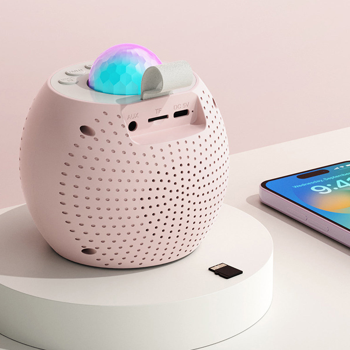 Sing A Song Karaoke Player With Dual Microphone And Bluetooth Speaker