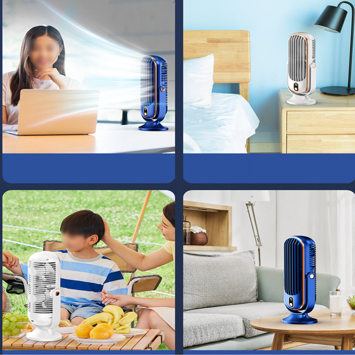 Whirlwind Wireless Tall And Quiet Anywhere Fan