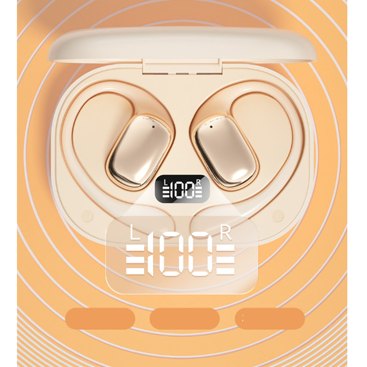 Open Sound Over The Ears Bluetooth Earbuds