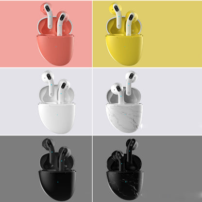 Marble Pebble Twin Bluetooth Headphones