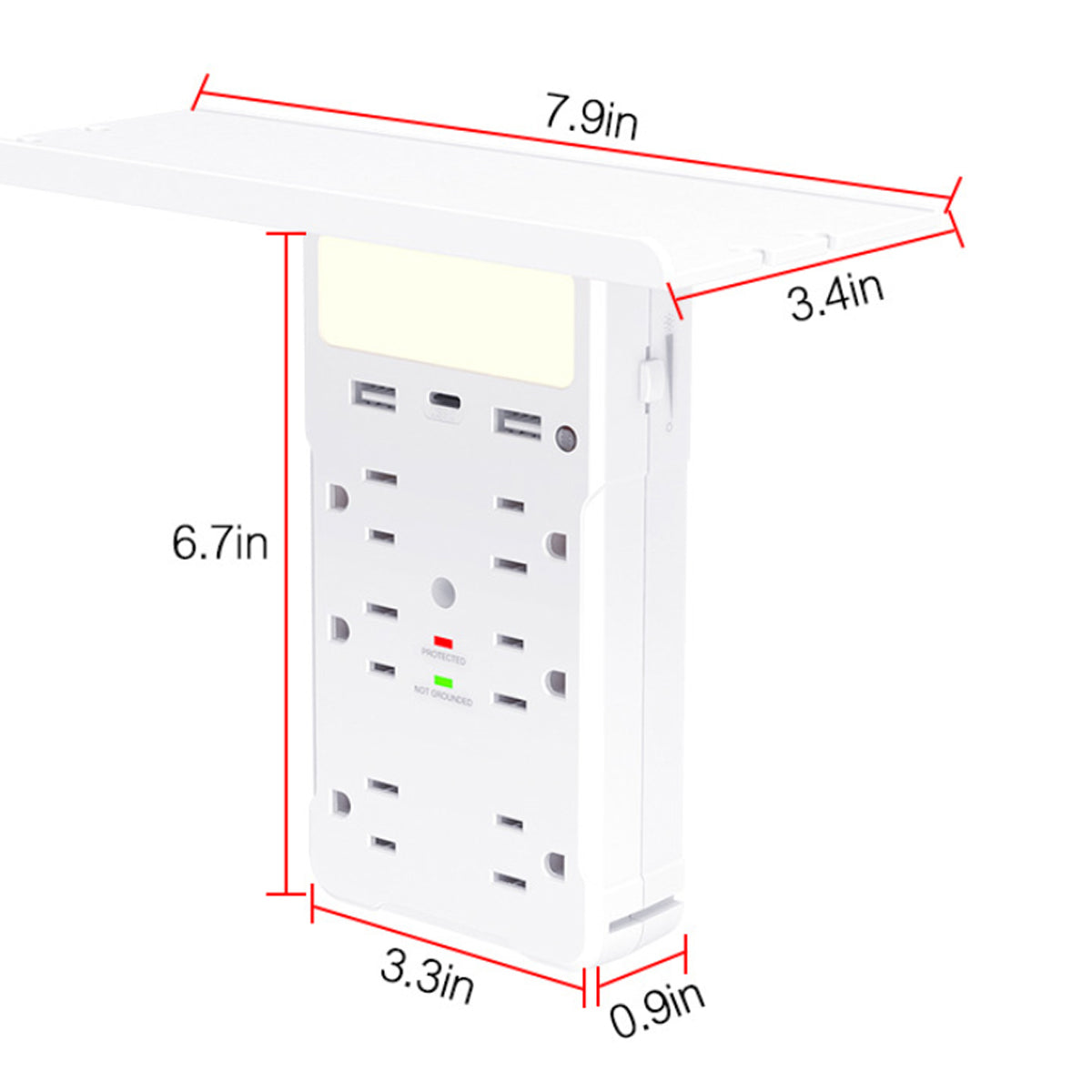Safeguard Multi Charging Station For Phone Laptops And Gadgets