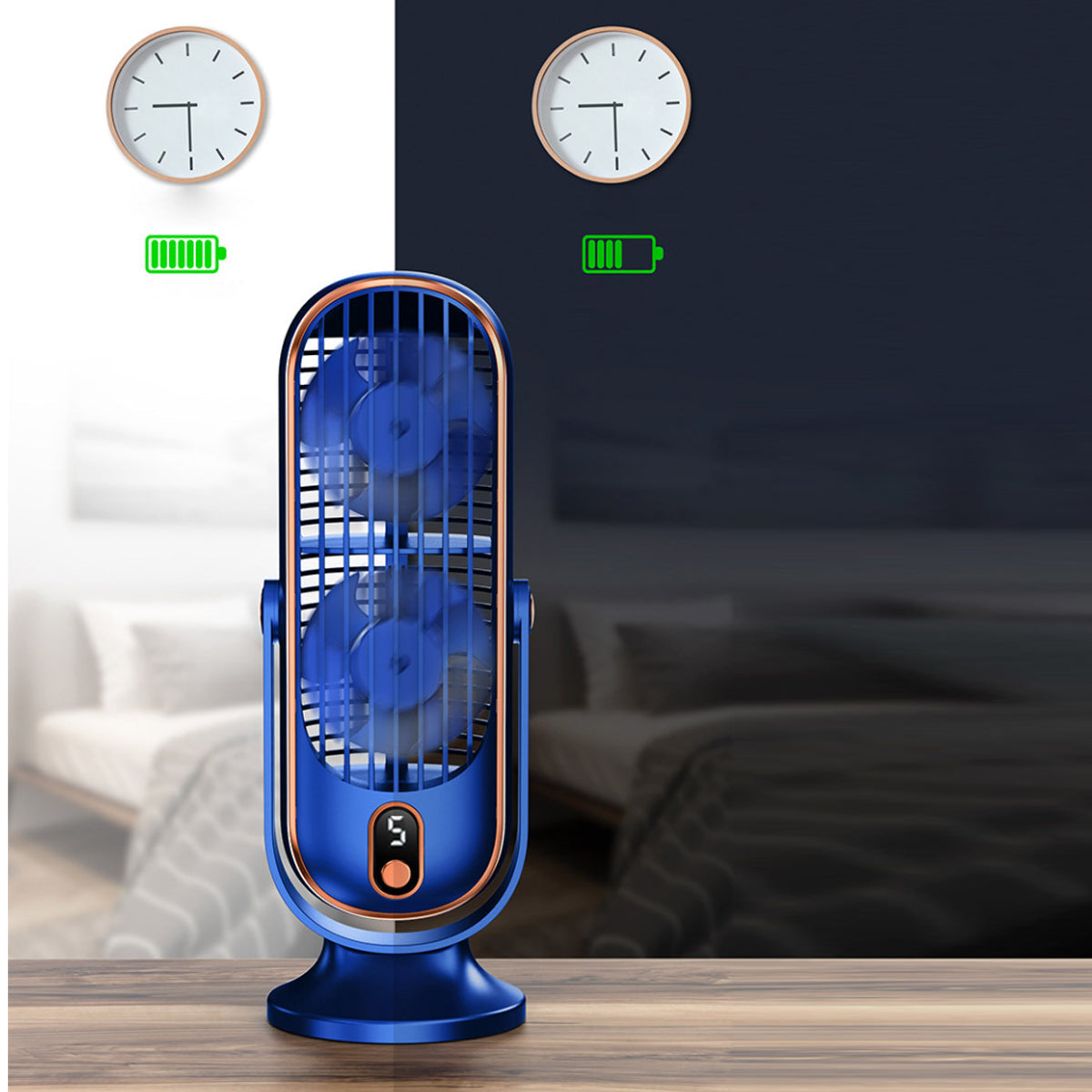 Whirlwind Wireless Tall And Quiet Anywhere Fan