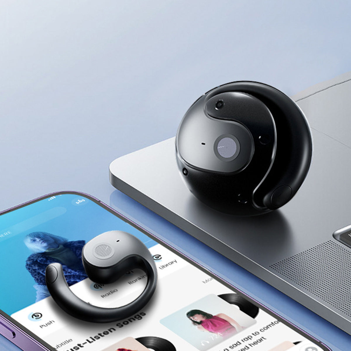 Smart Interpreter Pro AI Language Translator Wireless Bluetooth Headset