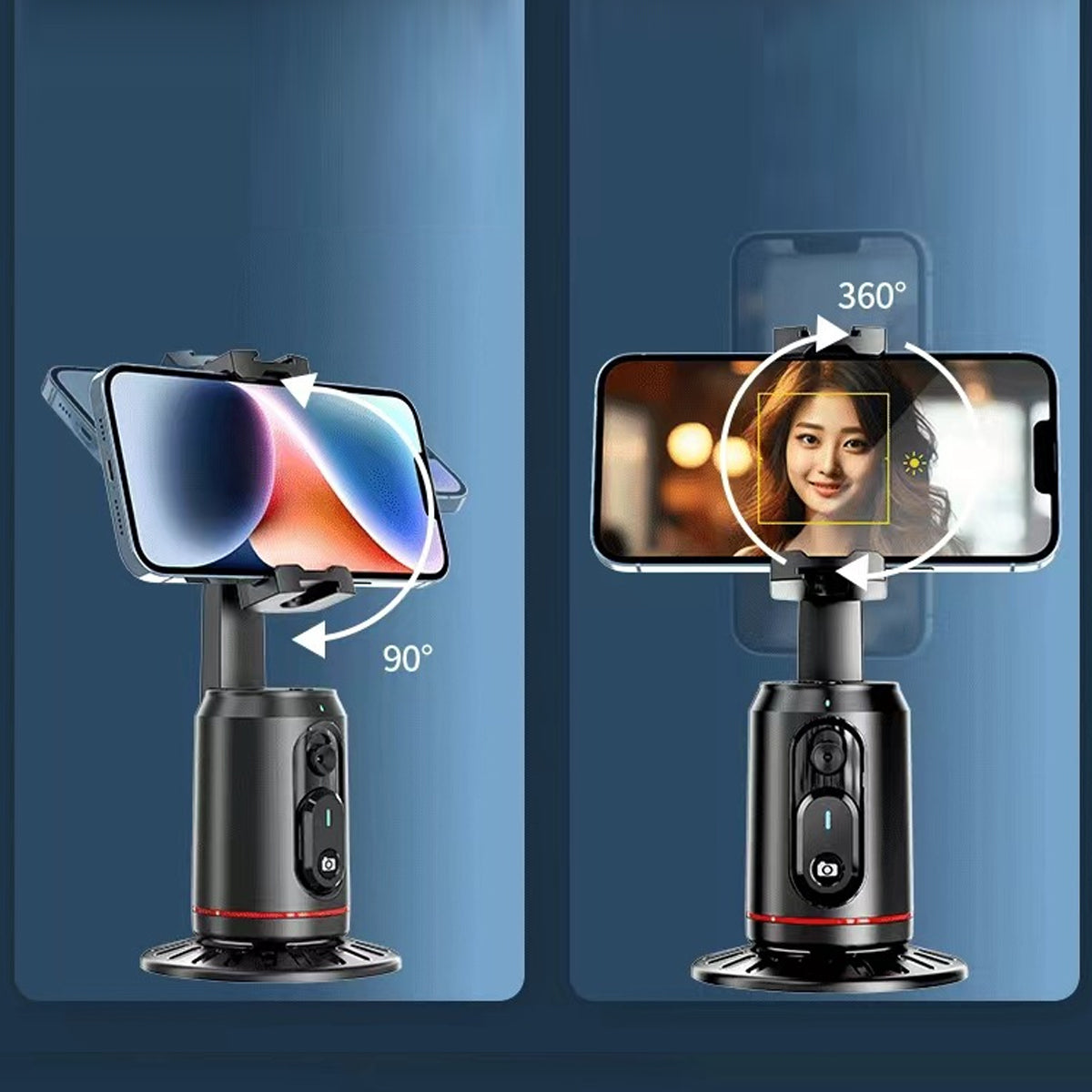 Smart Face AI Powered Gesture Control Mount For Your Phone Camera