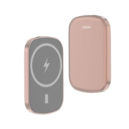 Chargomate Magnetic Portable Wireless Charger And Power Bank For Apple And Android