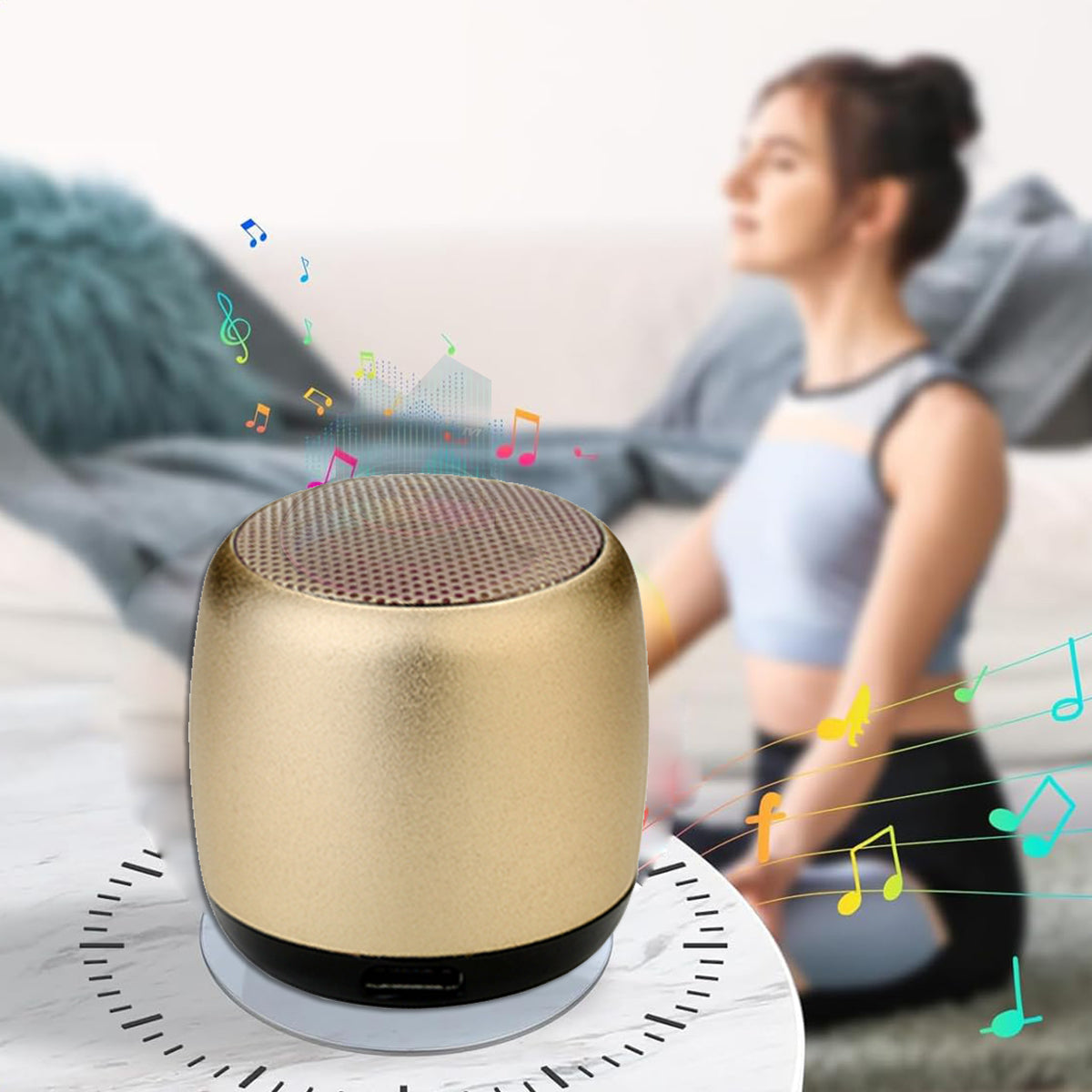Mini Thunder Bluetooth Speaker With Dual Connect