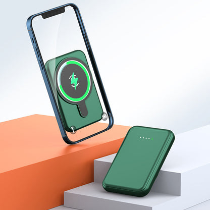 Portable Wireless Go Charger And Power Bank For Mobiles
