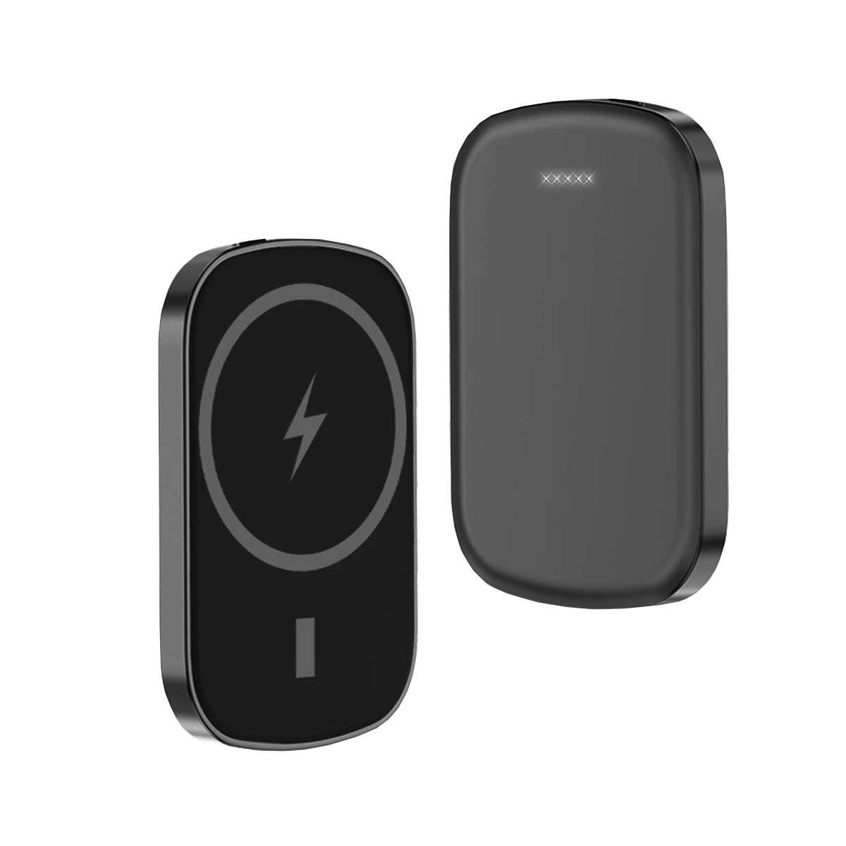 Chargomate Magnetic Portable Wireless Charger And Power Bank For Apple And Android