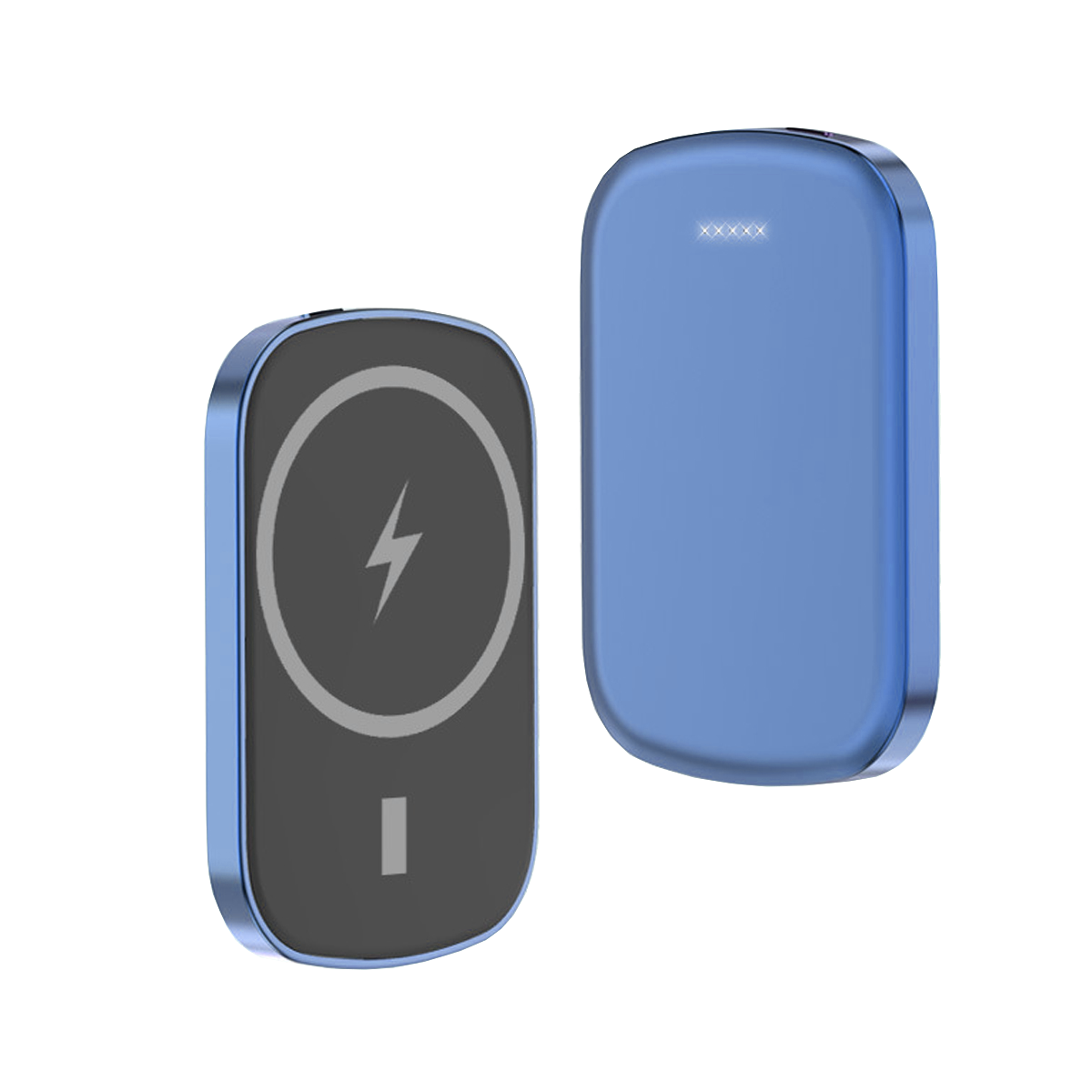 Chargomate Magnetic Portable Wireless Charger And Power Bank For Apple And Android
