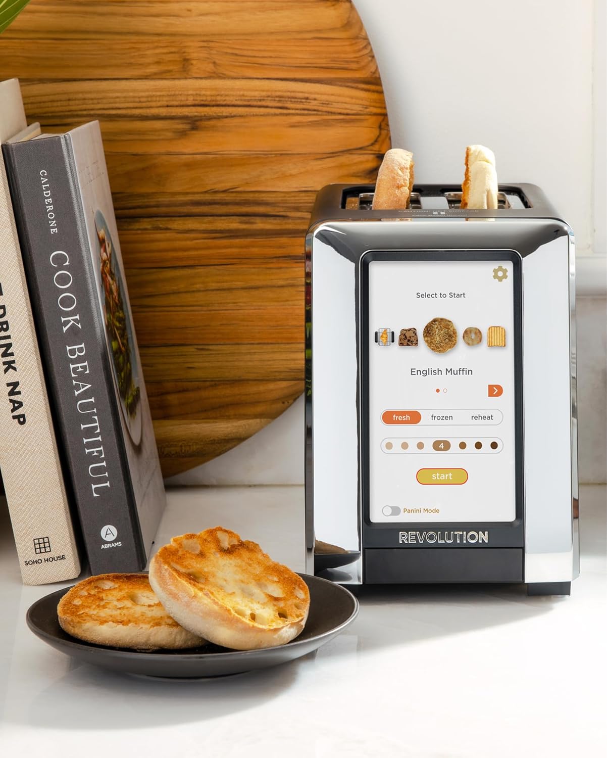 High-Speed Touchscreen Toaster