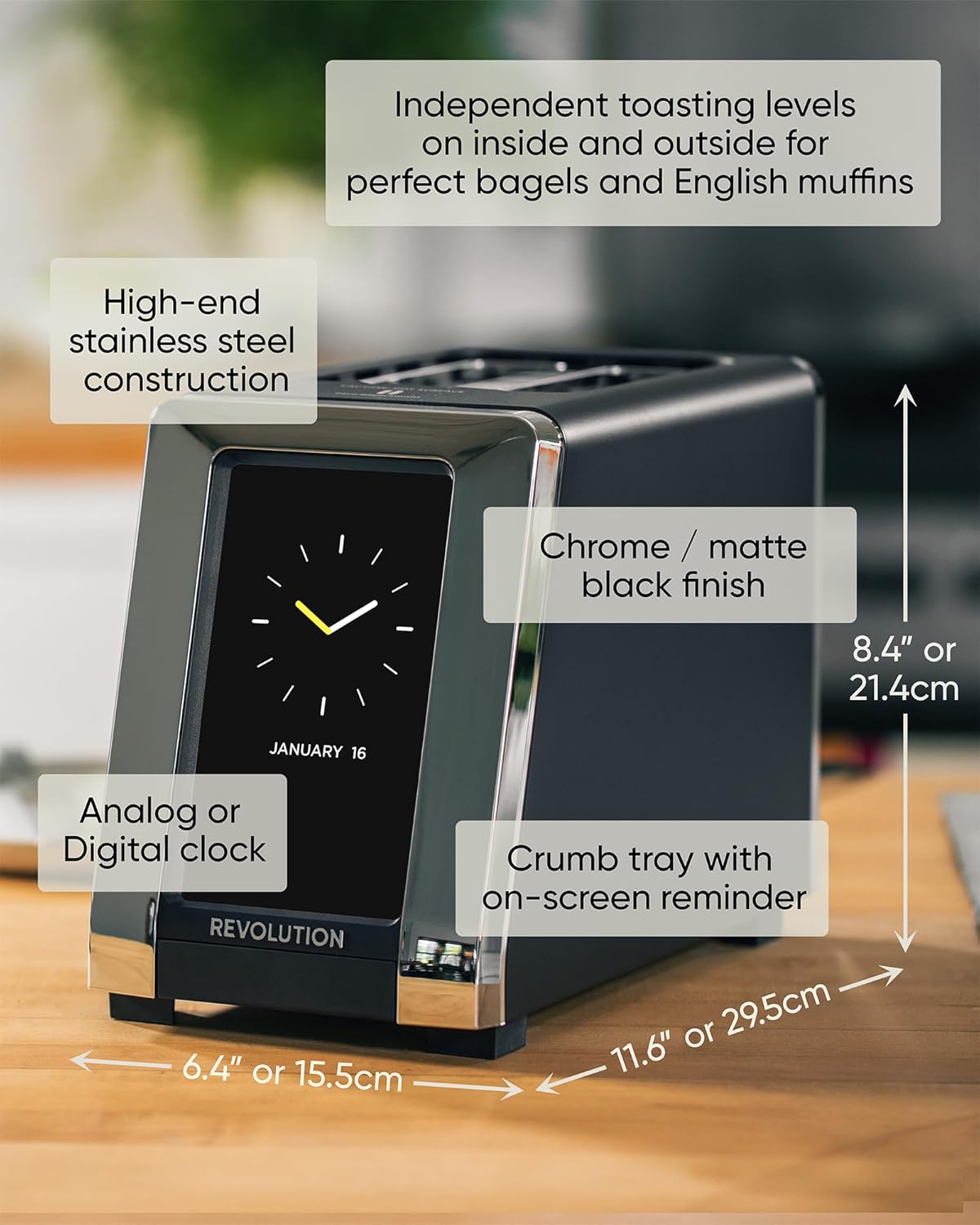 High-Speed Touchscreen Toaster