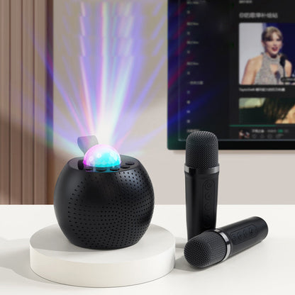 Sing A Song Karaoke Player With Dual Microphone And Bluetooth Speaker