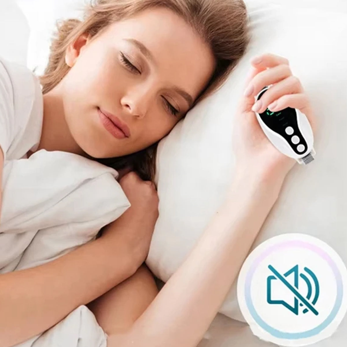 Calm Tech Plus Sleek Handheld Sleep And Stress Aid