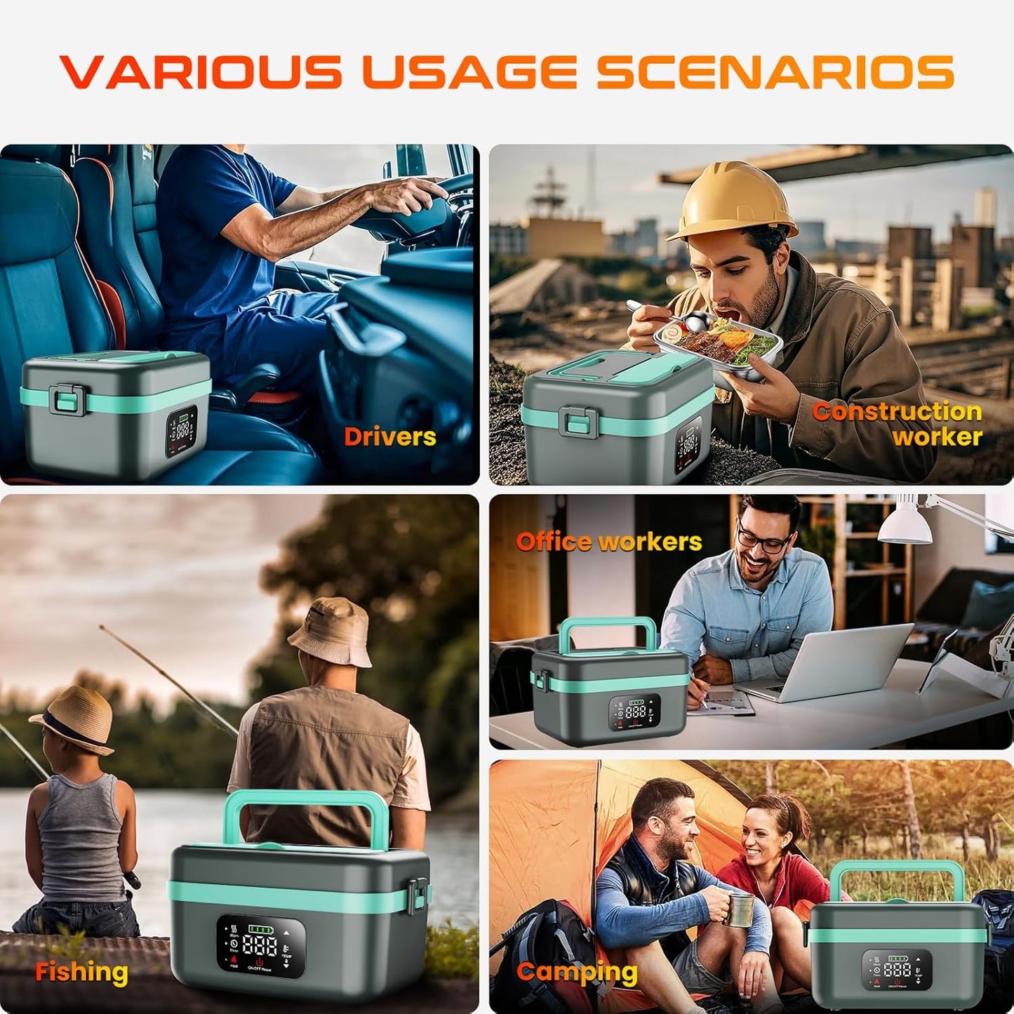 Cordless Electric Lunch Box
