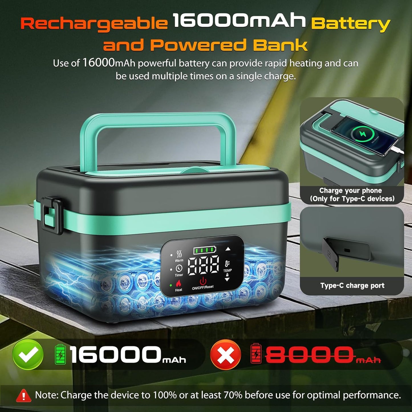 Cordless Electric Lunch Box