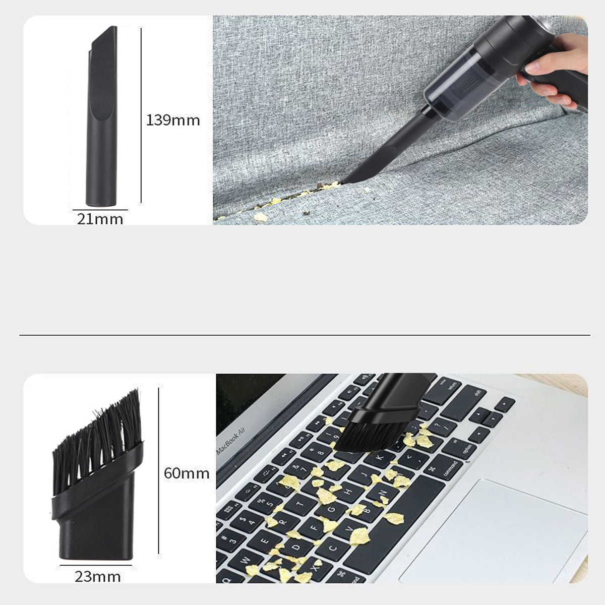 Mr. Compact Wireless Handheld Vacuum Cleaner For Car and Home