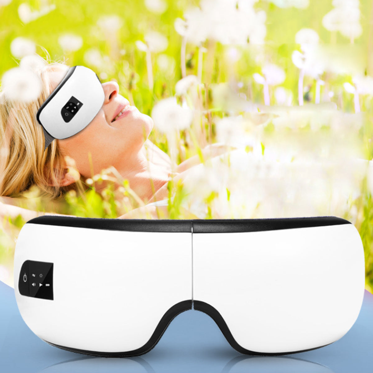 EyeLux Hot And Cold Massager With Bluetooth Music Player