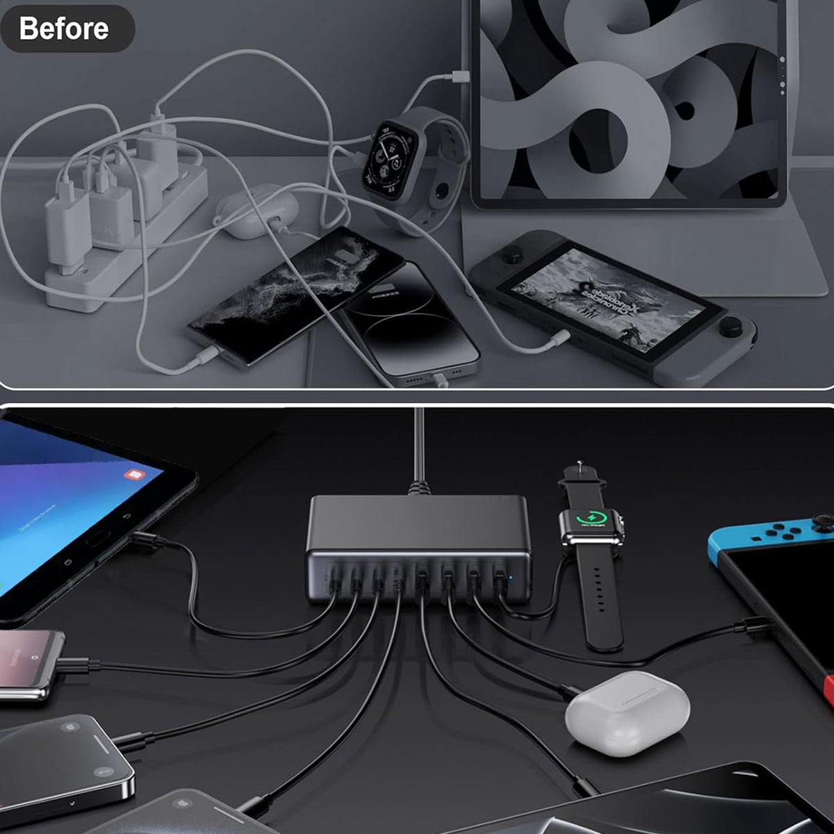 Power Wall Fast USB Charger For Phones And Devices