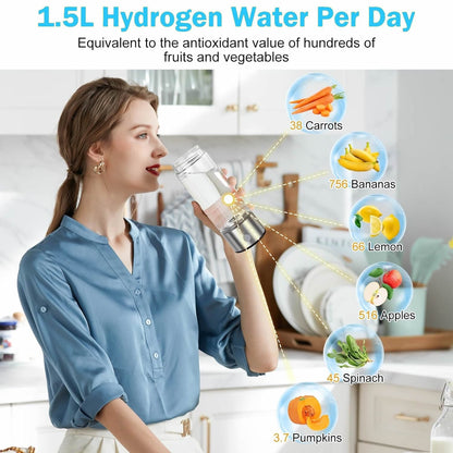 Hydrogen Infuser Water Bottle – The Ultimate Health Companion