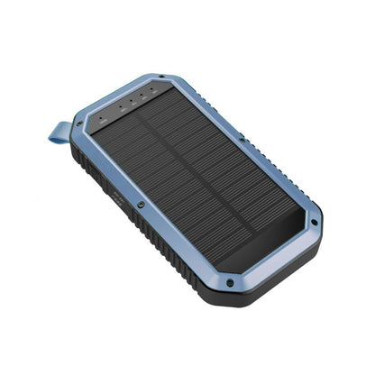 Sun Chaser Mini Solar Powered Wireless Phone Charger 10,000 mAh With LED Flood Light